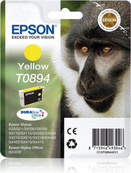 Epson T0894 Sarı Orjinal Kartuş